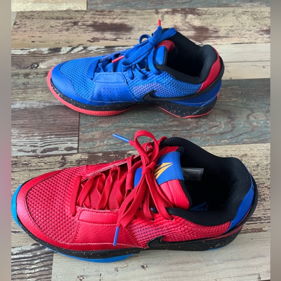 Nike JA 1 Hunger Royal Black Red Sneakers - Picture 4 of 8
